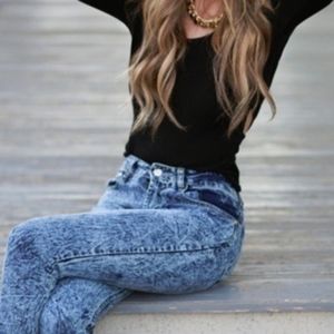 FLYING MONKEY ACID WASH JEANS